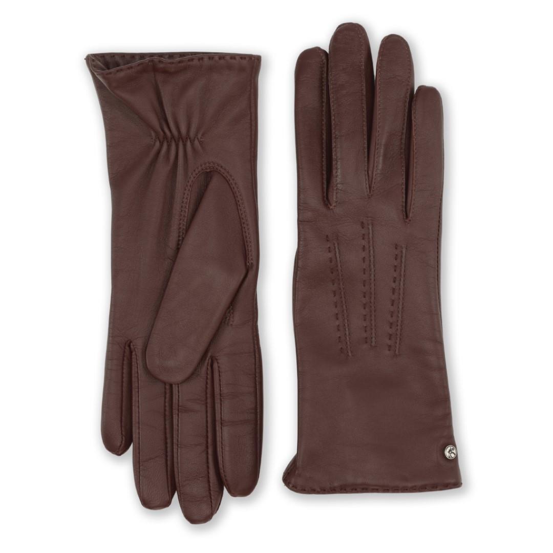 ADAX - Damen Handschuh Sisse Chocolate Braun von ADAX