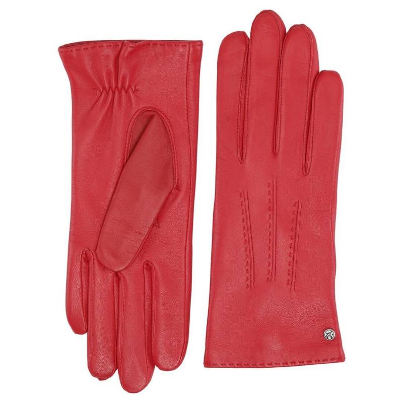 ADAX - Damen Handschuh Sisse Lipstickred Rot - Gr. - S von ADAX