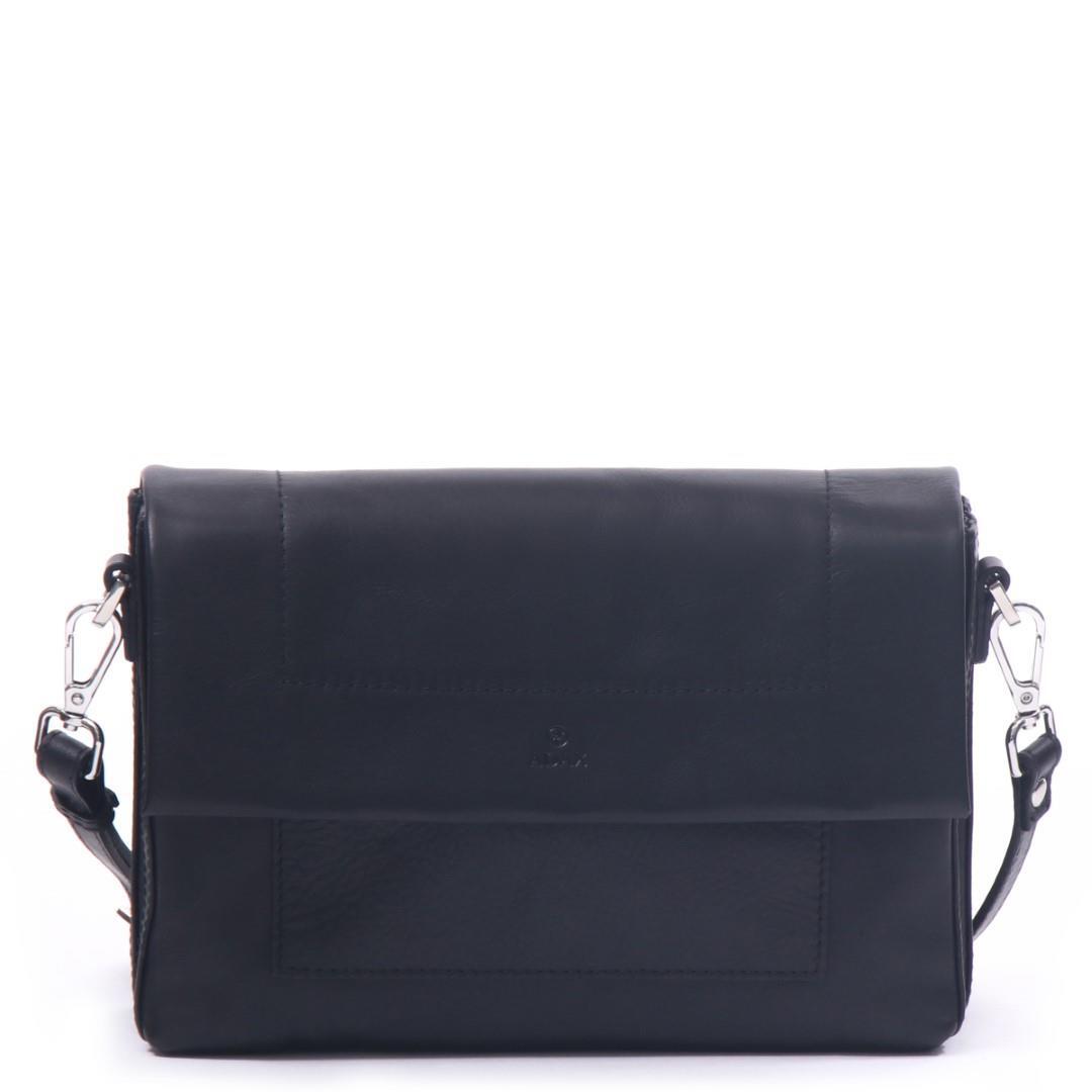 ADAX - GARDA Üb-Handtasche Siri Black Schwarz - Gr. - M von ADAX