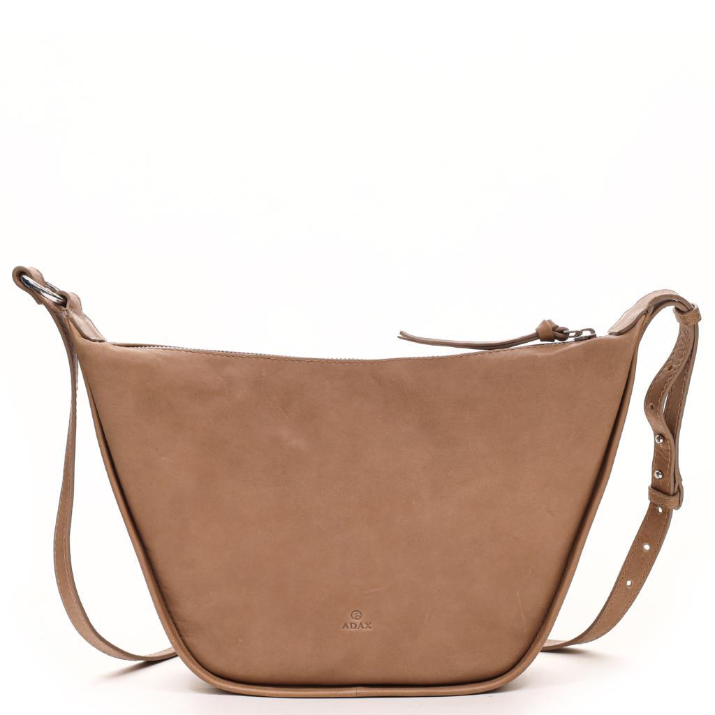 ADAX - Handtasche Mit Reißversc Bella Stone Braun von ADAX