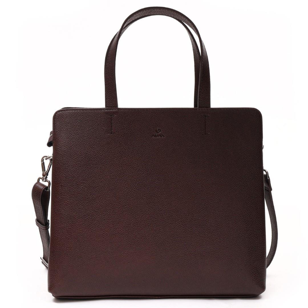 ADAX - RIVA Handtasche Pil Darkbrown Dunkelbraun von ADAX