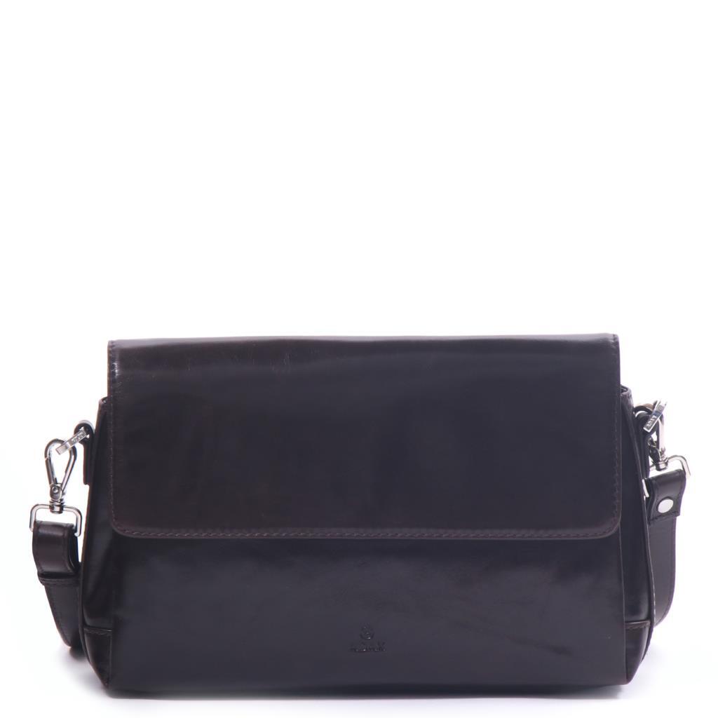 ADAX - SALERNO Üb-Handtasche Signe Dark Brown Braun von ADAX