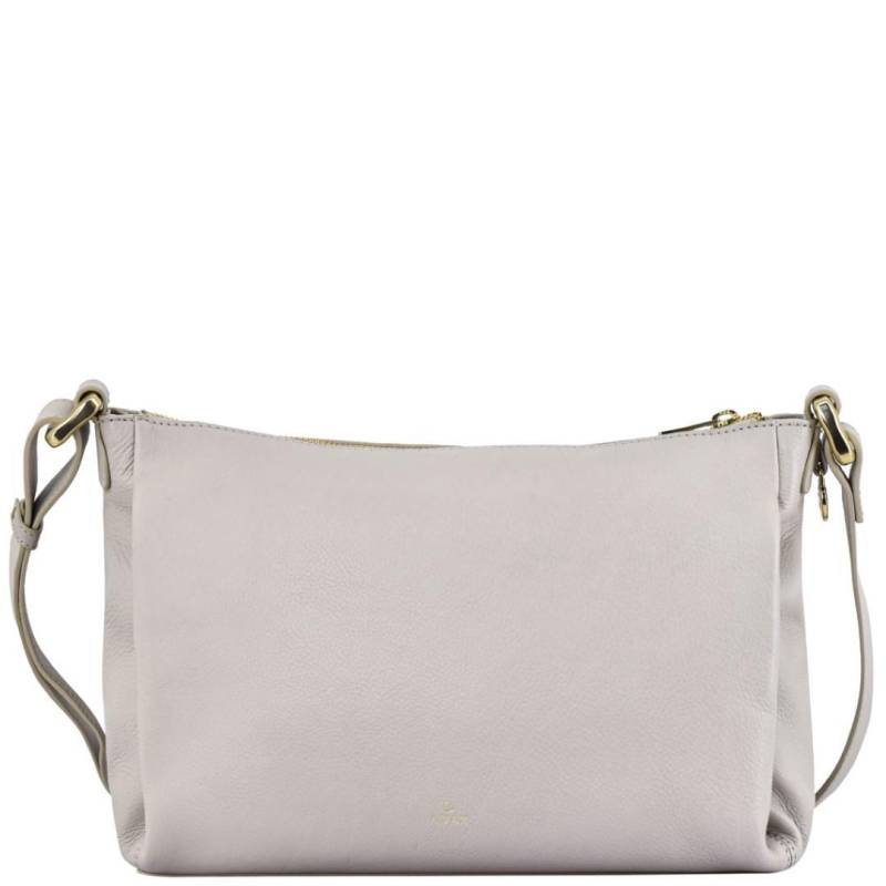 ADAX - SORANO Rv-Handtasche Rose Stone Grau - Gr. - M von ADAX