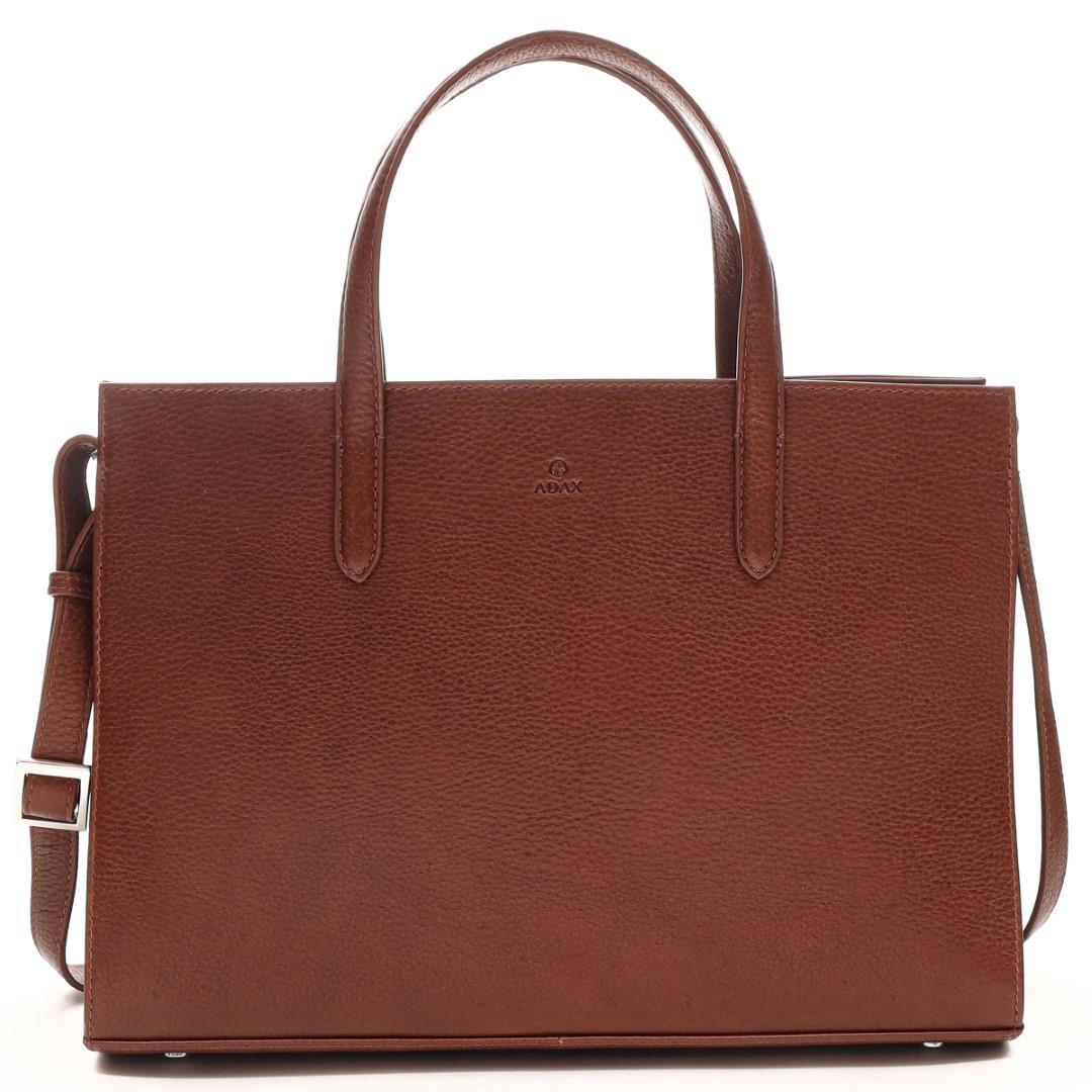 ADAX - Tasche Reißverschluss Aline Walnut Braun von ADAX