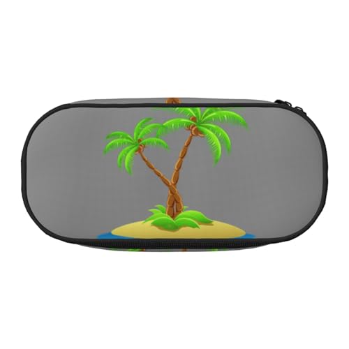 ADAhgu Federmäppchen mit 3D-Palmen-Druck, für Schule, Studenten, Reisen, Büro, Schreibwaren, Make-up, Schwarz , Einheitsgröße, Taschen-Organizer ADAhgu Federmäppchen mit 3D-Palmen-Druck, für Schule, Studenten, Reisen, Büro, Schreibwaren, Make-up, Schwarz , Einheitsgröße, Taschen-Organizer von ADAhgu