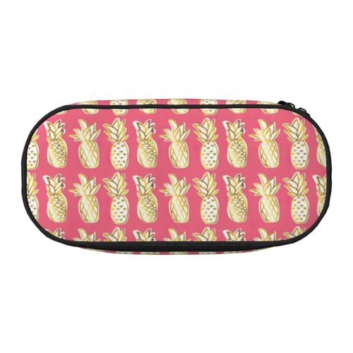 ADAhgu Federmäppchen mit Ananas-Aufdruck, für Schule, Studenten, Reisen, Büro, Schreibwaren, Make-up-Organizer, Schwarz , Einheitsgröße, Taschen-Organizer ADAhgu Federmäppchen mit Ananas-Aufdruck, für Schule, Studenten, Reisen, Büro, Schreibwaren, Make-up-Organizer, Schwarz , Einheitsgröße, Taschen-Organizer von ADAhgu