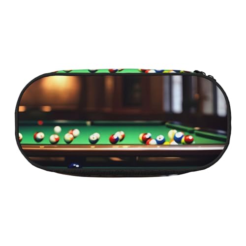 ADAhgu Federmäppchen mit Billard-Druck, für Schule, Studenten, Reisen, Büro, Schreibwaren, Make-up-Organizer, Schwarz , Einheitsgröße, Taschen-Organizer ADAhgu Federmäppchen mit Billard-Druck, für Schule, Studenten, Reisen, Büro, Schreibwaren, Make-up-Organizer, Schwarz , Einheitsgröße, Taschen-Organizer von ADAhgu