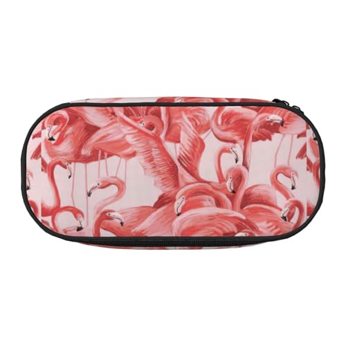 ADAhgu Federmäppchen mit Flamingo-Druck, für Schule, Studenten, Reisen, Büro, Schreibwaren, Make-up, Schwarz , Einheitsgröße, Taschen-Organizer ADAhgu Federmäppchen mit Flamingo-Druck, für Schule, Studenten, Reisen, Büro, Schreibwaren, Make-up, Schwarz , Einheitsgröße, Taschen-Organizer von ADAhgu