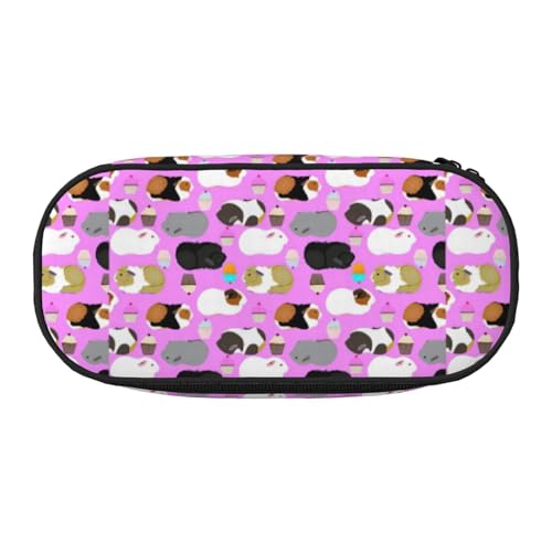 ADAhgu Federmäppchen mit Meerschweinchen und Cupcake-Aufdruck, für Schule, Studenten, Reisen, Büro, Schreibwaren, Make-up-Organizer, Schwarz , Einheitsgröße, Taschen-Organizer ADAhgu Federmäppchen mit Meerschweinchen und Cupcake-Aufdruck, für Schule, Studenten, Reisen, Büro, Schreibwaren, Make-up-Organizer, Schwarz , Einheitsgröße, Taschen-Organizer von ADAhgu