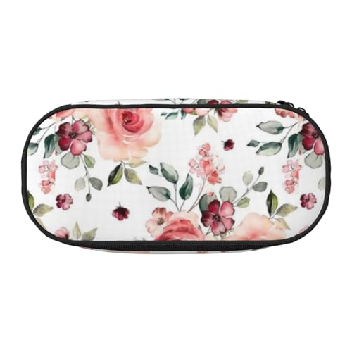 ADAhgu Federmäppchen mit Rosen-Aufdruck, für Schule, Studenten, Reisen, Büro, Schreibwaren, Make-up-Organizer, Schwarz , Einheitsgröße, Taschen-Organizer ADAhgu Federmäppchen mit Rosen-Aufdruck, für Schule, Studenten, Reisen, Büro, Schreibwaren, Make-up-Organizer, Schwarz , Einheitsgröße, Taschen-Organizer von ADAhgu