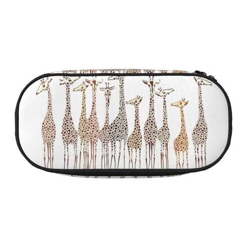 ADAhgu Federmäppchen mit niedlichem Cartoon-Giraffen-Druck, für Schule, Studenten, Reisen, Büro, Schreibwaren, Make-up-Organizer, Schwarz , Einheitsgröße, Taschen-Organizer ADAhgu Federmäppchen mit niedlichem Cartoon-Giraffen-Druck, für Schule, Studenten, Reisen, Büro, Schreibwaren, Make-up-Organizer, Schwarz , Einheitsgröße, Taschen-Organizer von ADAhgu