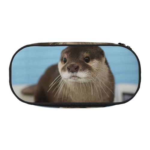 ADAhgu Federmäppchen mit niedlichem Otter-Druck, für Schule, Studenten, Reisen, Büro, Schreibwaren, Make-up-Organizer, Schwarz , Einheitsgröße, Taschen-Organizer ADAhgu Federmäppchen mit niedlichem Otter-Druck, für Schule, Studenten, Reisen, Büro, Schreibwaren, Make-up-Organizer, Schwarz , Einheitsgröße, Taschen-Organizer von ADAhgu