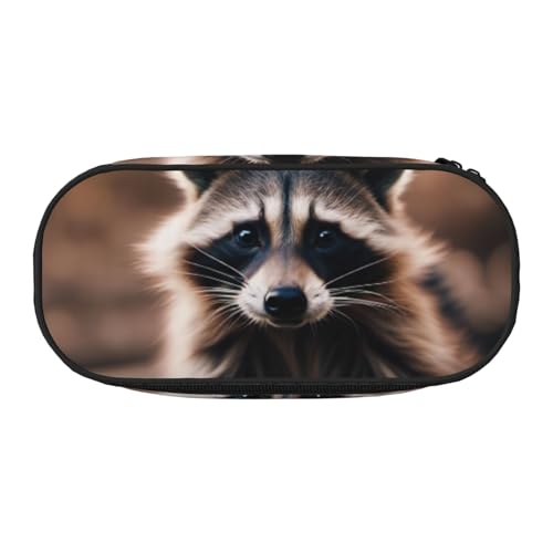 ADAhgu Federmäppchen mit niedlichem Waschbär-Motiv, für Schule, Studenten, Reisen, Büro, Schreibwaren, Make-up, Organizer, 1 Stück, Schwarz , Einheitsgröße, Taschen-Organizer ADAhgu Federmäppchen mit niedlichem Waschbär-Motiv, für Schule, Studenten, Reisen, Büro, Schreibwaren, Make-up, Organizer, 1 Stück, Schwarz , Einheitsgröße, Taschen-Organizer von ADAhgu