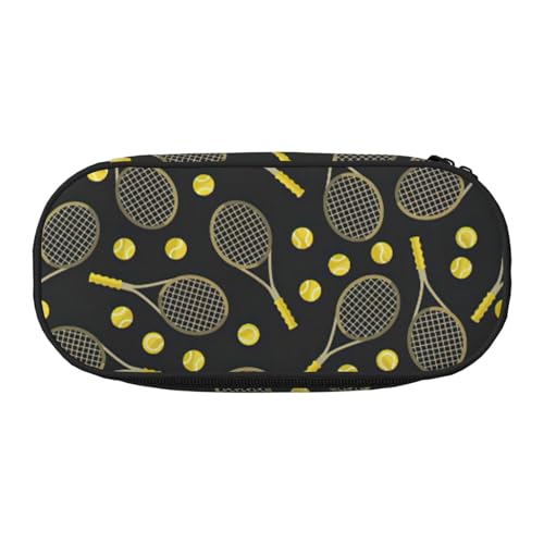 ADAhgu Lustiges Federmäppchen für Tennisschläger und Tennisbälle, für Schule, Studenten, Reisen, Büro, Schreibwaren, Make-up, Schwarz , Einheitsgröße, Taschen-Organizer ADAhgu Lustiges Federmäppchen für Tennisschläger und Tennisbälle, für Schule, Studenten, Reisen, Büro, Schreibwaren, Make-up, Schwarz , Einheitsgröße, Taschen-Organizer von ADAhgu