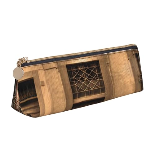 ADAhgu Schönes Federmäppchen mit Italien-Druck, vielseitig einsetzbar, leicht, mit Reißverschluss, Stiftaufbewahrung, Schule, Studenten von ADAhgu