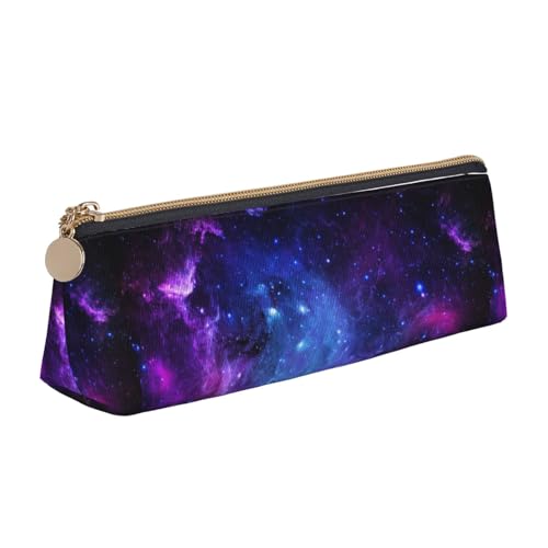 ADAhgu Universum Galaxy Star Space Print Vielseitige Verwendung, leichtes Federmäppchen mit Reißverschluss, Stiftaufbewahrung, Schule, Studenten von ADAhgu