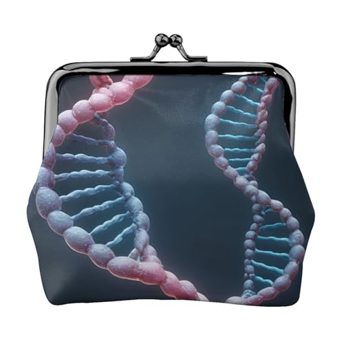DNA-Ketten-Fotodruck, vielseitige Münzbörse, exquisite Mini-Geldbörse, niedlicher Kleingeldbeutel für jeden Anlass von ADAhgu