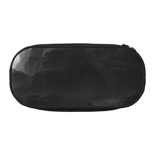 Federmäppchen mit Totenkopf-Motiv, für Schule, Studenten, Reisen, Büro, Schreibwaren, Make-up, Organizer, Schwarz und Weiß, Schwarz , Einheitsgröße, Taschen-Organizer Federmäppchen mit Totenkopf-Motiv, für Schule, Studenten, Reisen, Büro, Schreibwaren, Make-up, Organizer, Schwarz und Weiß, Schwarz , Einheitsgröße, Taschen-Organizer von ADAhgu