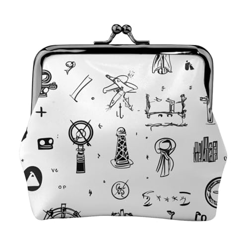 Gebärdensprache Alphabet Drucken Vielseitige Münzbörse Exquisite Mini Geldbörse Niedliche Kleingeldtasche für jeden Anlass von ADAhgu