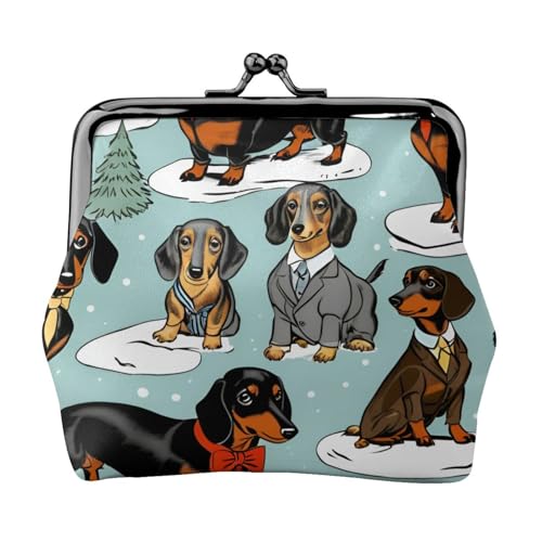 Vielseitige Münzbörse mit süßem Welpen-Motiv, exquisite Mini-Geldbörse, niedlicher Kleingeldbeutel für jeden Anlass von ADAhgu