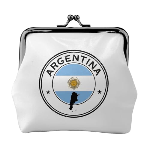 Vielseitige Münzgeldbörse mit Argentinien-Flagge (3), exquisite Mini-Geldbörse, niedlicher Kleingeldbeutel für jeden Anlass von ADAhgu