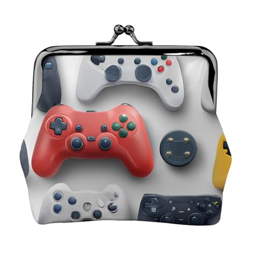 Vielseitige Münzgeldbörse mit Game-Controller-Druck, exquisite Mini-Geldbörse, niedliche Kleingeldtasche für jeden Anlass von ADAhgu