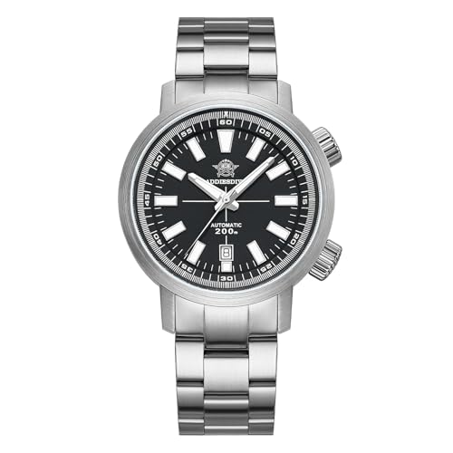 ADDIESDIVE 42mm Herrentauchuhr Automatikwerk Drehbare Lünette Japanisches 8215 Uhrwerk 200m wasserdicht BGW9 Saphirglas Edelstahl Analog Armbanduhr AD2093 von ADDIESDIVE