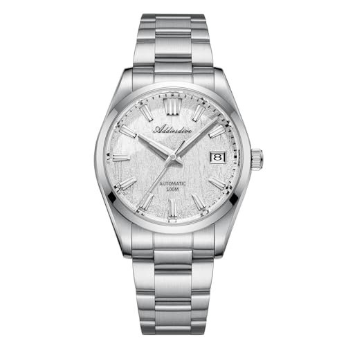 ADDIESDIVE Luxus Uhr Herren automatikuhr NH35A mechanische Uhr BGW9Leuchtende Uhren analoge Uhr Herren Mit Edelstahlarmband AD2075 von ADDIESDIVE