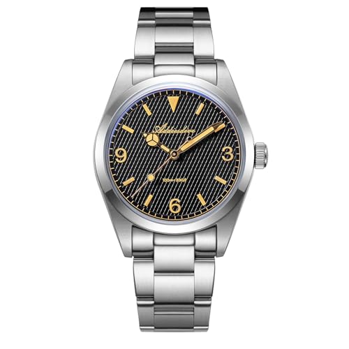 ADDIESDIVE 36mm Luxus analoge Uhr Herren C3 BGW9 Super Leuchtend Bubble Spiegelglas quarzuhr Herren AD2096 von ADDIESDIVE