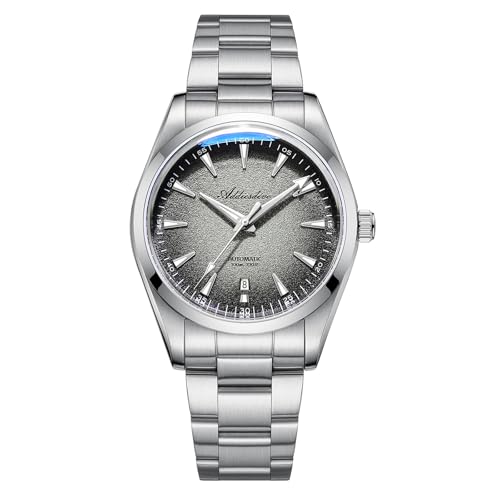 ADDIESDIVE Neue Herren Automatikuhr 8215 Uhrwerk Mechanische Uhr Farbverlaufszifferblatt BGW9 K1 Mineralglas 100m wasserdicht analoge Uhr AD2527 von ADDIESDIVE