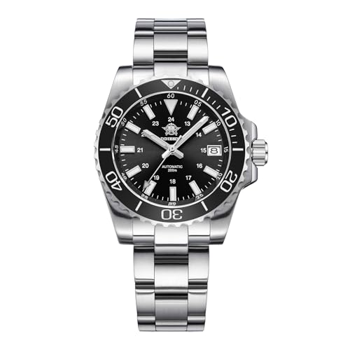 ADDIESDIVE analoge Uhr Herren Saphirglas NH35A mechanische Uhr taucheruhr Herren automatik 200m AD2086 von ADDIESDIVE