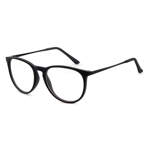 ADEWU Blaulichtfilter Computerbrille ohne Stärke Nerd Gaming Brillenfassung für Damen Herren Anti Blaulicht PC/TV/Handy von ADEWU