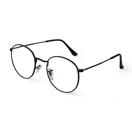 ADEWU Klassische Brille Blaulichtfilter ohne Sehstärke Runde Computerbrille Metallrahmen Damen Herren ADEWU Klassische Brille Blaulichtfilter ohne Sehstärke Runde Computerbrille Metallrahmen Damen Herren von ADEWU