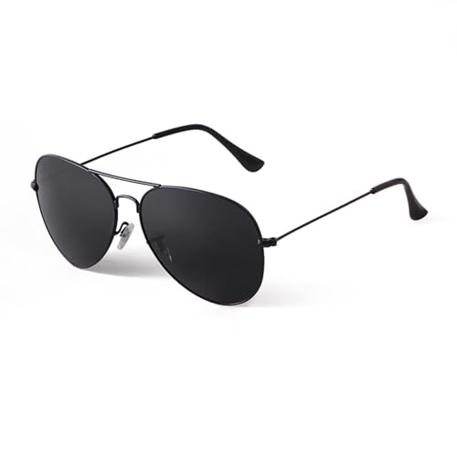 ADEWU Sonnenbrille Herren Pilotenbrille Metallrahmen UV400 Schutz Fahren Angeln Fliegerbrille von ADEWU