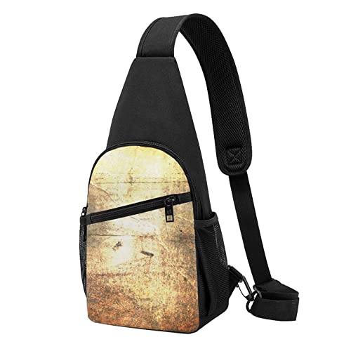 Irische Flagge Lässige Eine Schulter Kreuz Körper Brust Tasche Brieftasche Telefon Tasche Herren Crossbody Tasche Reise Walking Taille Tasche, Schwarz , Einheitsgröße von ADFSHIDS