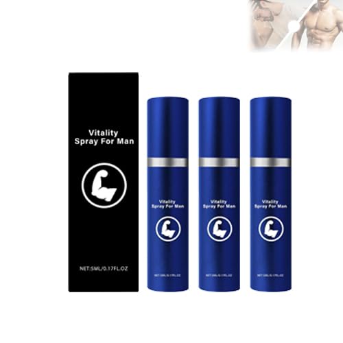 Erectboost Spray Für Man, Erect Boost Vitality Spray for Man, Erectboost Sprays Men Essential Oil (3PCS) von ADFUGE
