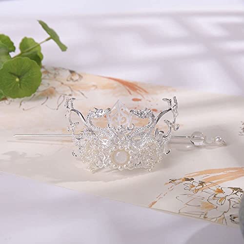 Braut-Haarnadeln, Hanfu-Haarstäbchen, Haarspangen for Frauen, Haarstäbchen, Haargabel, chinesischer Hanfu-Haarschmuck for Frauen, Vintage-Perlen, Hochzeit-Haarnadeln, Braut-Haarstäbchen, Retro-Braut-K von ADFVGG