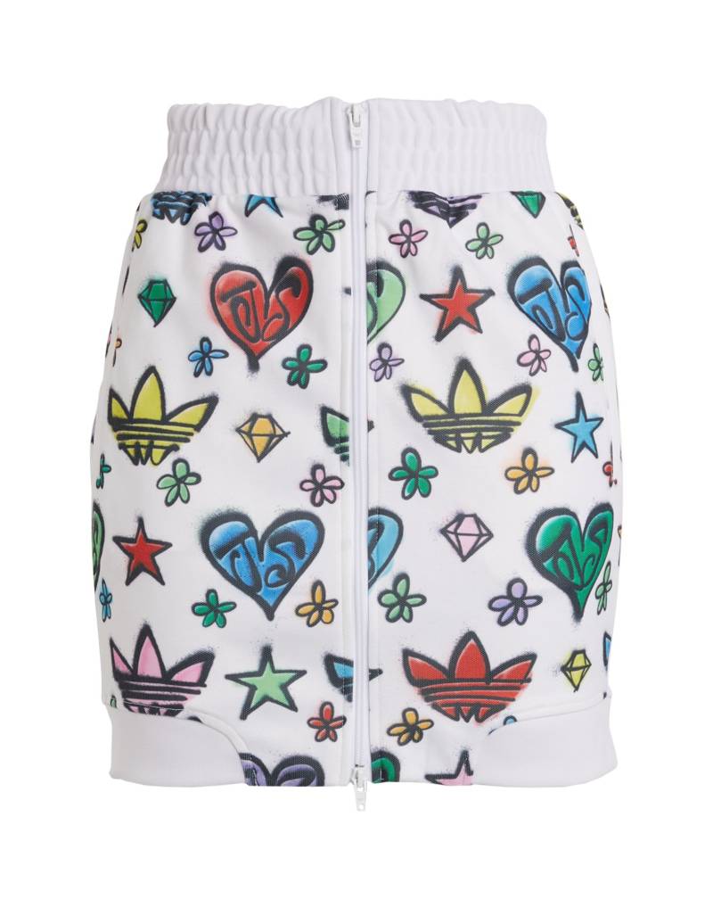 ADIDAS ORIGINALS by JEREMY SCOTT Minirock Damen Weiß von ADIDAS ORIGINALS by JEREMY SCOTT