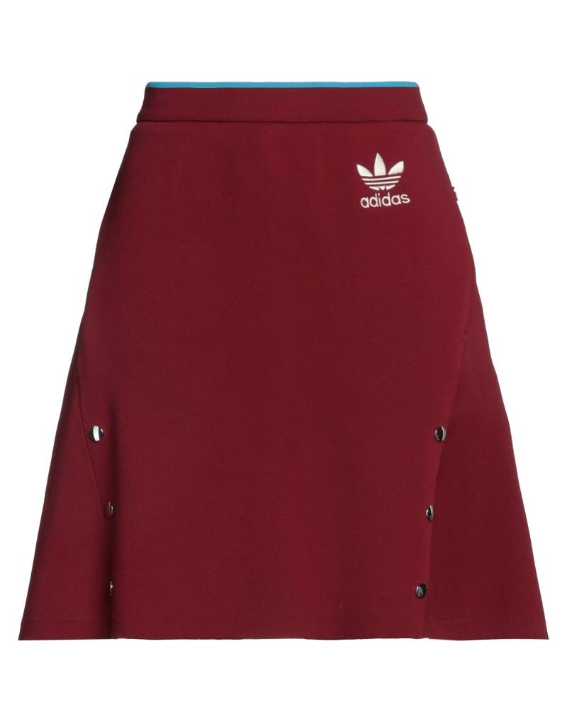 ADIDAS ORIGINALS by WALES BONNER Minirock Damen Bordeaux von ADIDAS ORIGINALS by WALES BONNER