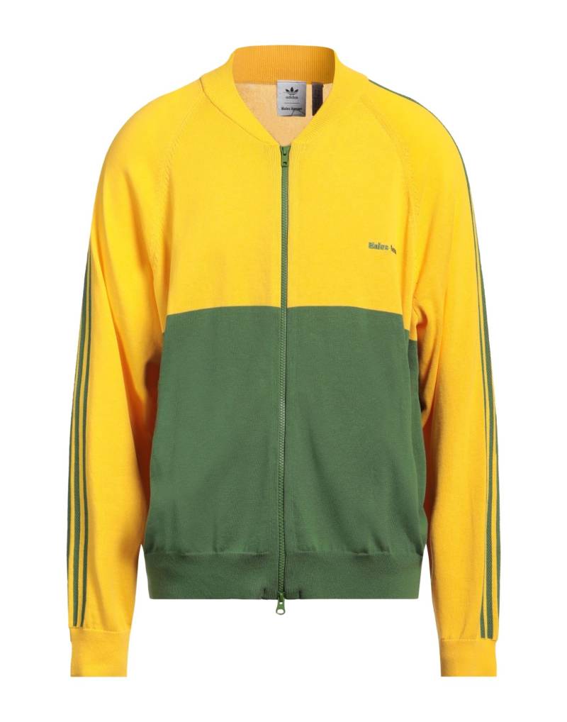 ADIDAS ORIGINALS by WALES BONNER Strickjacke Herren Gelb von ADIDAS ORIGINALS by WALES BONNER