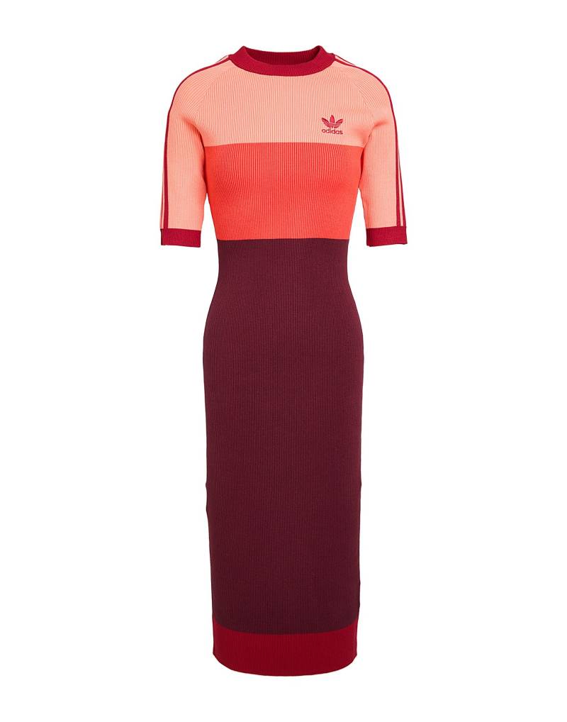 ADIDAS ORIGINALS x KSENIA SCHNAIDER Midi-kleid Damen Bordeaux von ADIDAS ORIGINALS x KSENIA SCHNAIDER