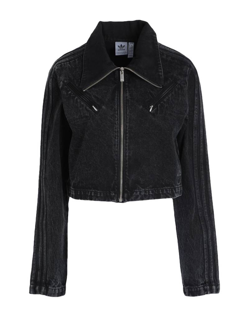 ADIDAS ORIGINALS Jeansjacke/-mantel Damen Schwarz von ADIDAS ORIGINALS