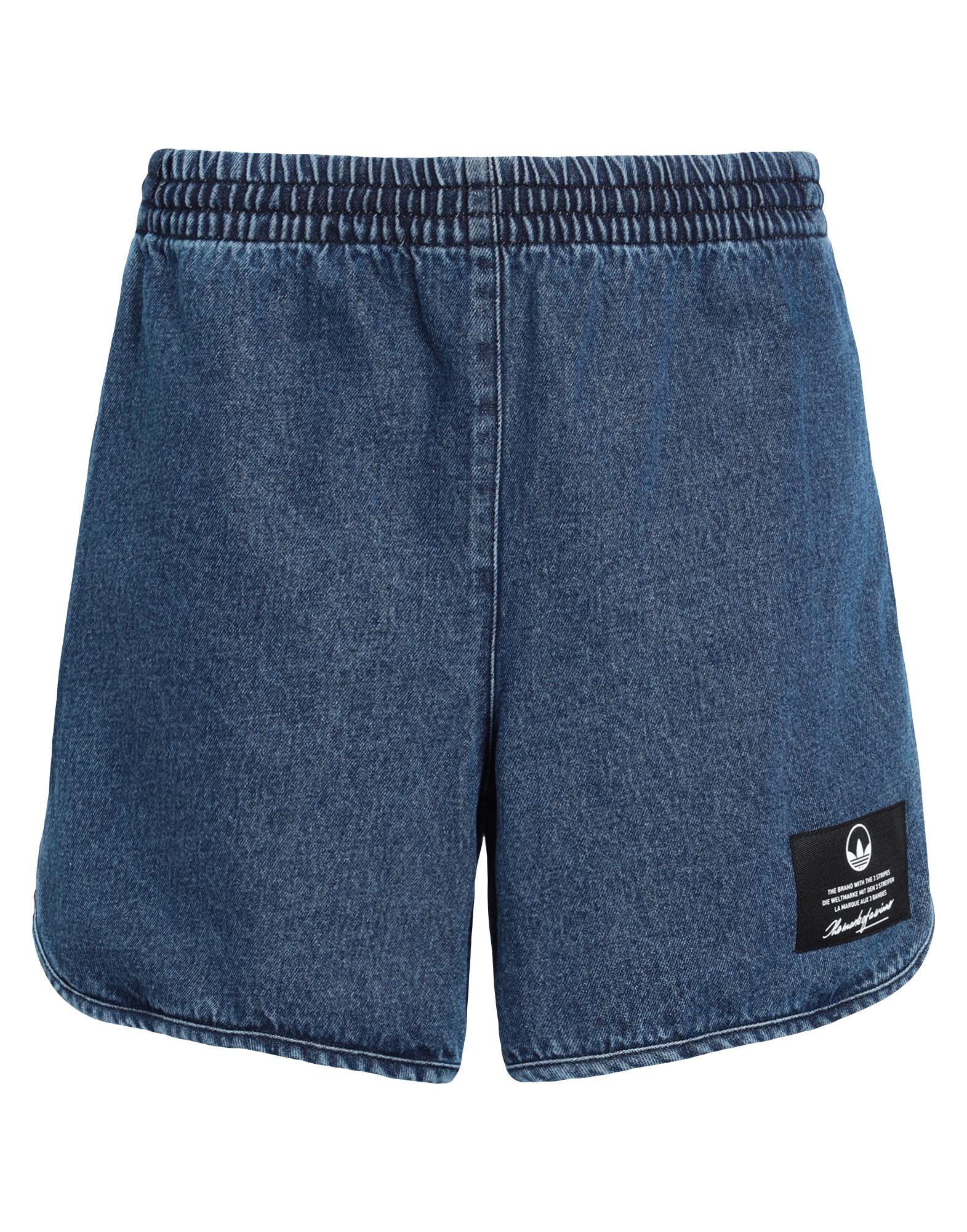 ADIDAS ORIGINALS Jeansshorts Damen Blau von ADIDAS ORIGINALS