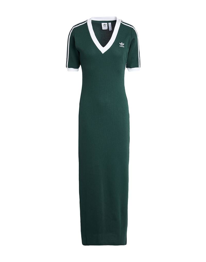 ADIDAS ORIGINALS Maxi-kleid Damen Dunkelgrün von ADIDAS ORIGINALS