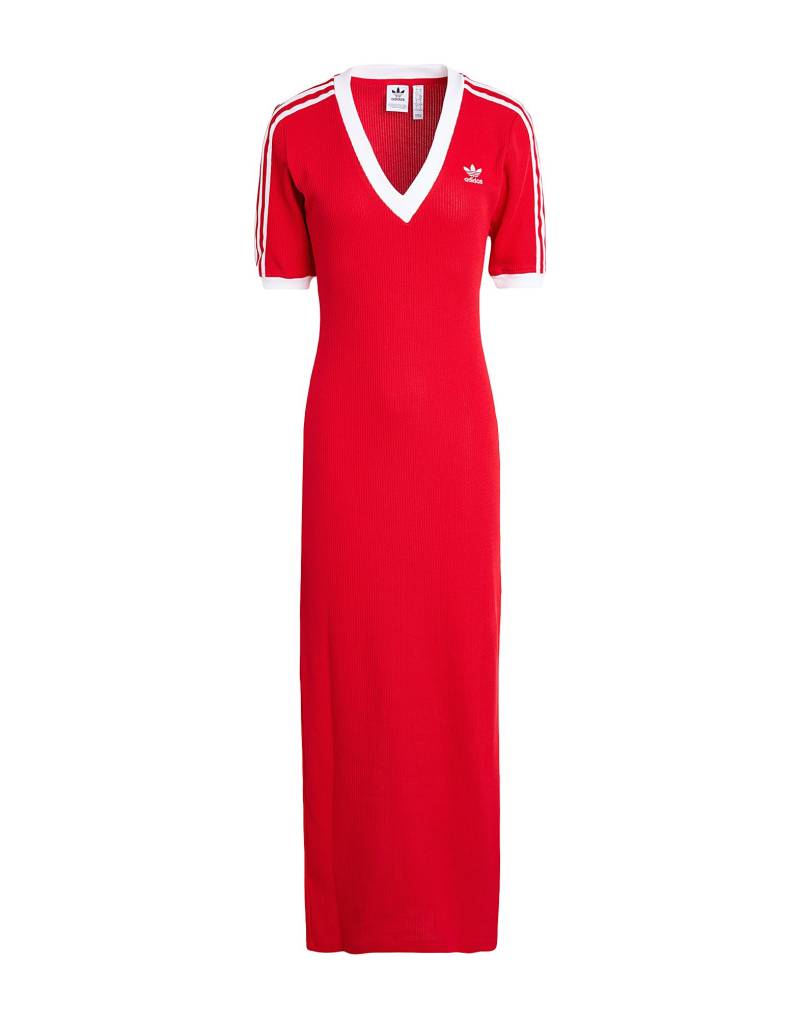ADIDAS ORIGINALS Maxi-kleid Damen Rot von ADIDAS ORIGINALS