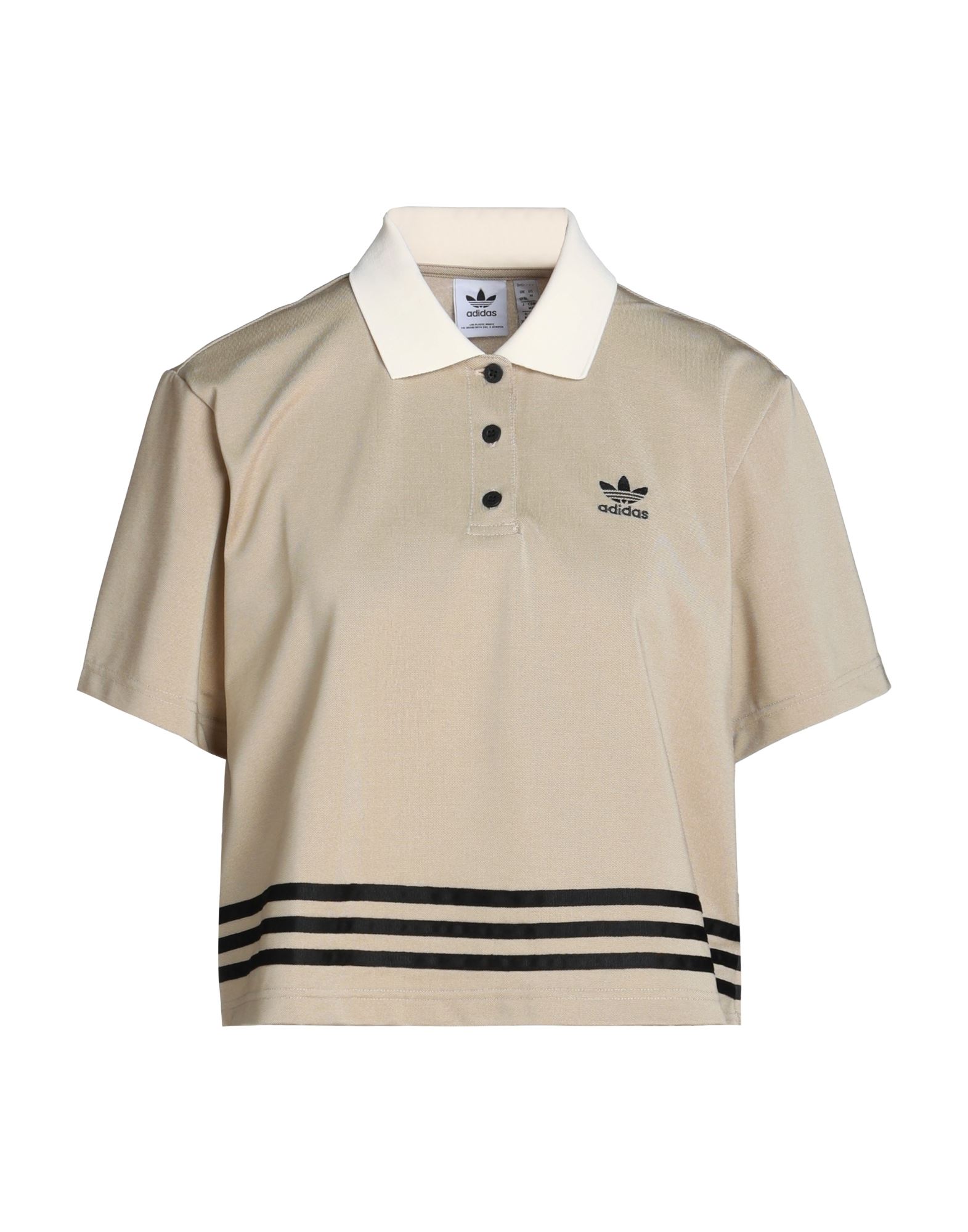 ADIDAS ORIGINALS Poloshirt Damen Beige von ADIDAS ORIGINALS