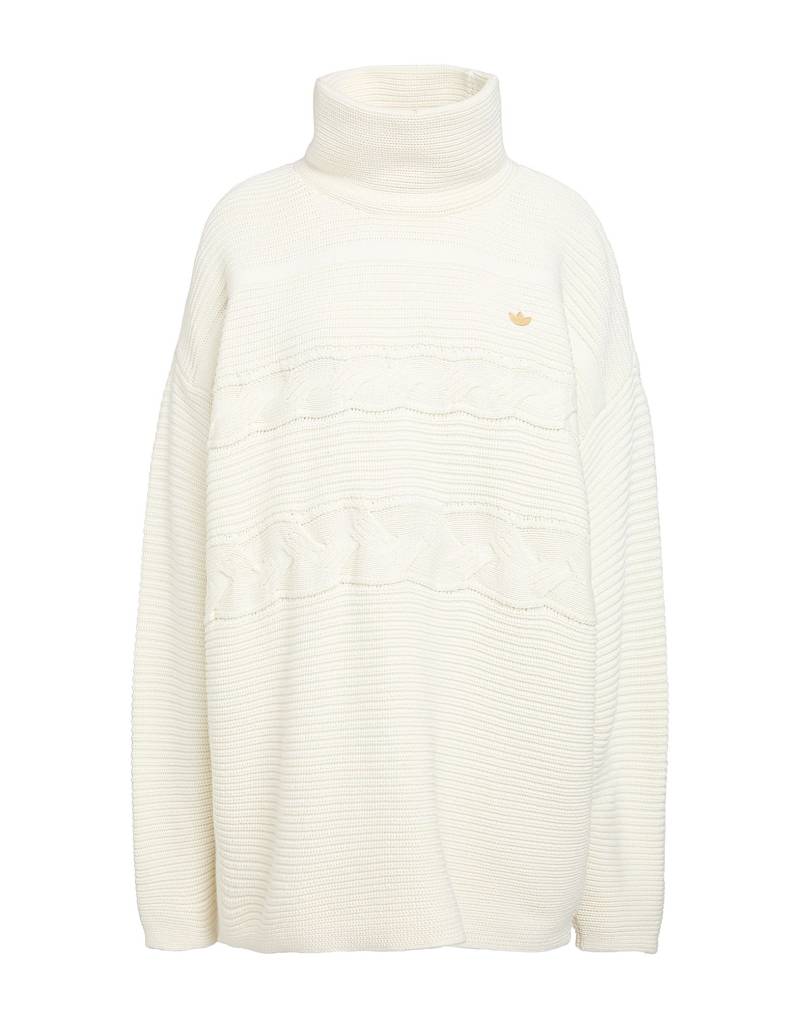 ADIDAS ORIGINALS Rollkragenpullover Damen Off white von ADIDAS ORIGINALS