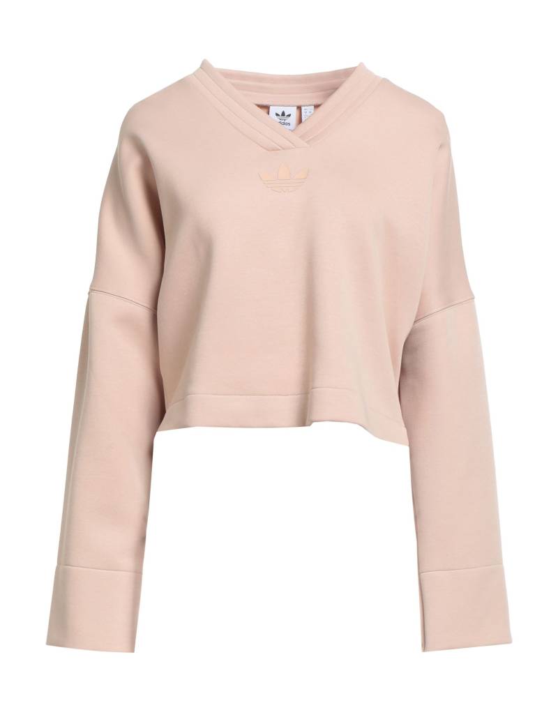 ADIDAS ORIGINALS Sweatshirt Damen Beige von ADIDAS ORIGINALS