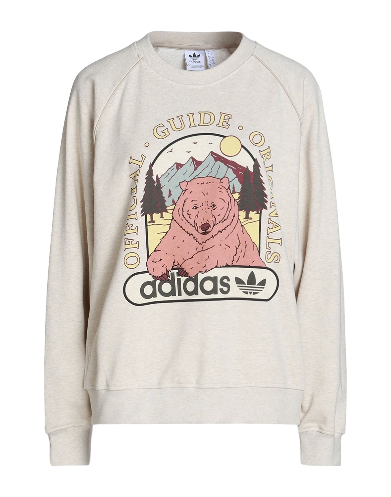 ADIDAS ORIGINALS Sweatshirt Damen Beige von ADIDAS ORIGINALS