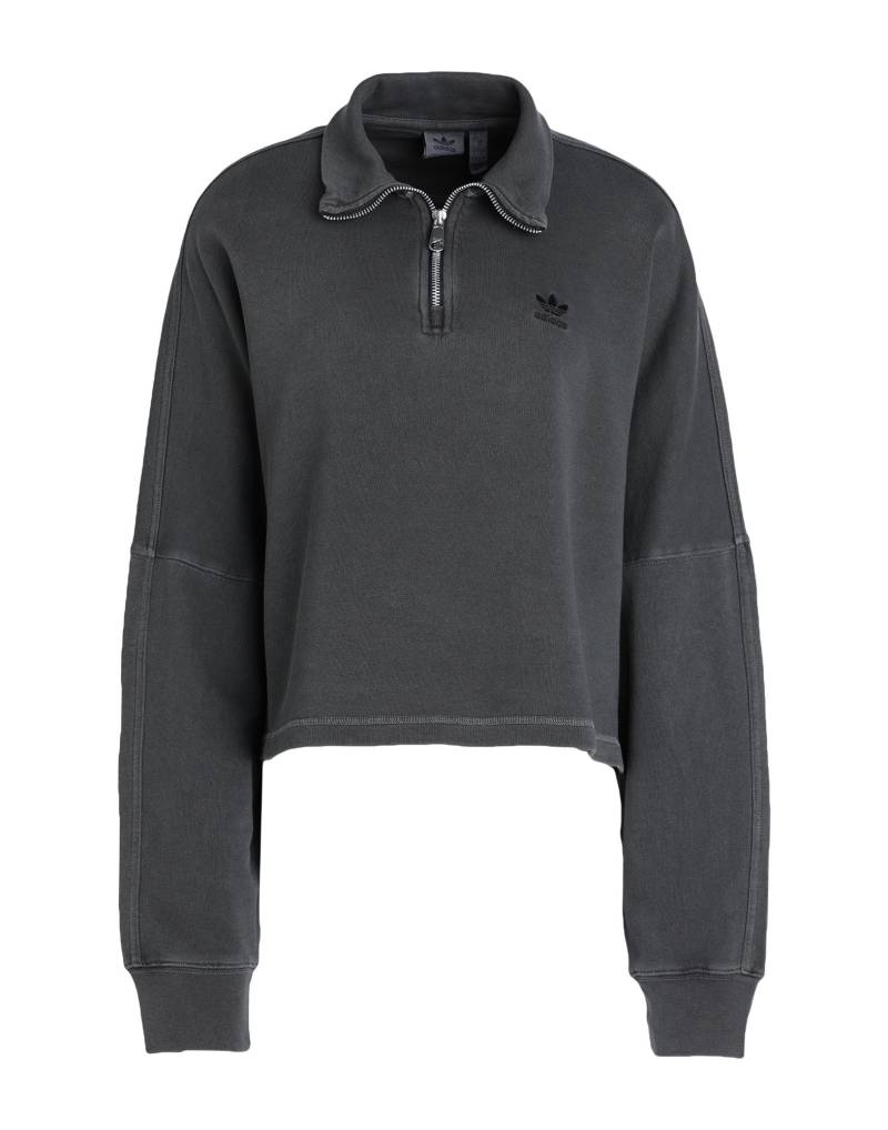 ADIDAS ORIGINALS Sweatshirt Damen Braungrau von ADIDAS ORIGINALS